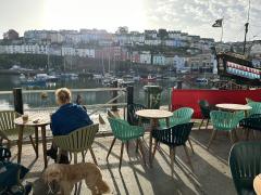 Coffee to kick off day 2 - Brixham